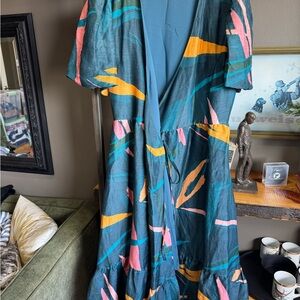 Vineyard Vines Tie-Side Print Dress